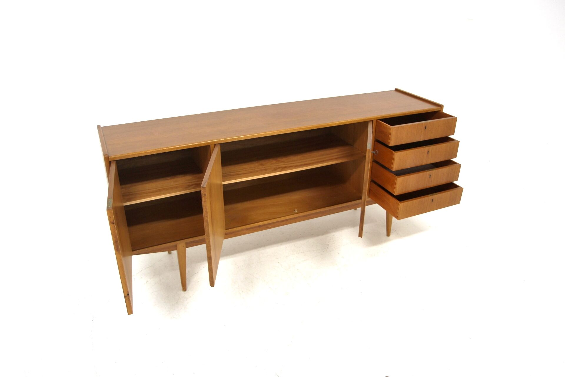 Enfilade scandinave en teck Suède 1960