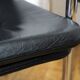 Set of 4 Bauhaus leather armchairs