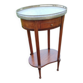 Chevet ancien style louis xvi plateau marbre