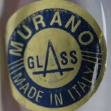 Green Seguso Murano Caged Glass Lantern, Italy, 1940s