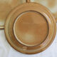5 dessert plates in flamed sandstone