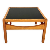 Baumann coffee table with black medium-density top