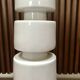 Sculptural Glazed Ceramic Art Table Lamp, Germany 1960s