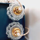 Set of two walking lamps