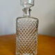 Vintage glass decanter