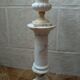 Lampe colonne en albâtre