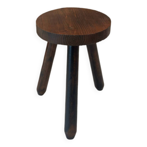 Tabouret tripode brutaliste - pieds