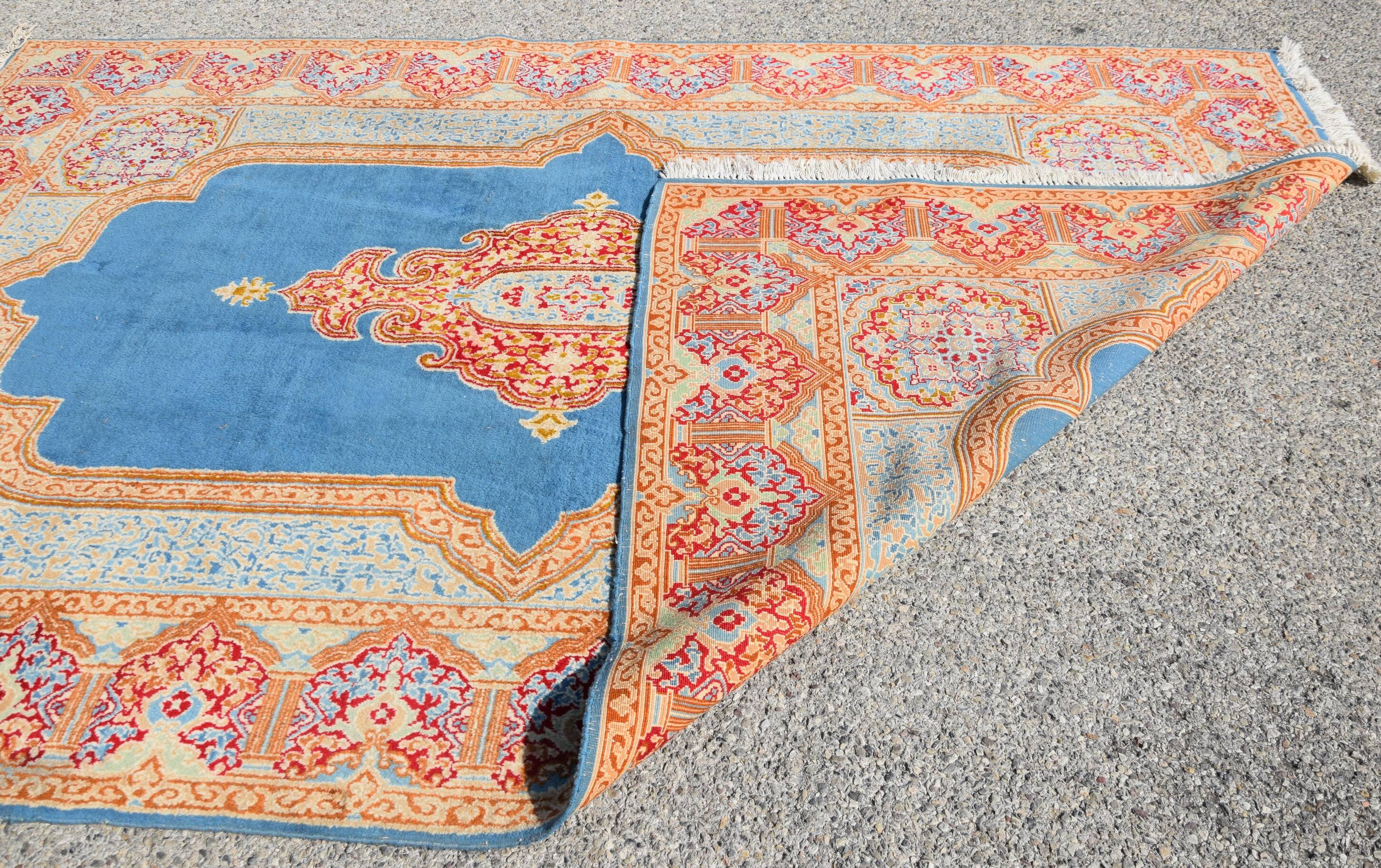 Oriental Persian Iran Kirman rug: 1.84 x 2.86 meters