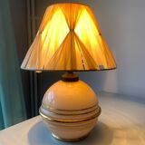 Old Clichy glass ball lamp