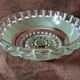 Vintage glass salad bowl