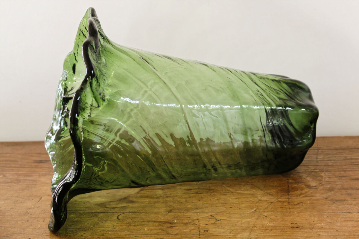 Vase glass bottle, 30s