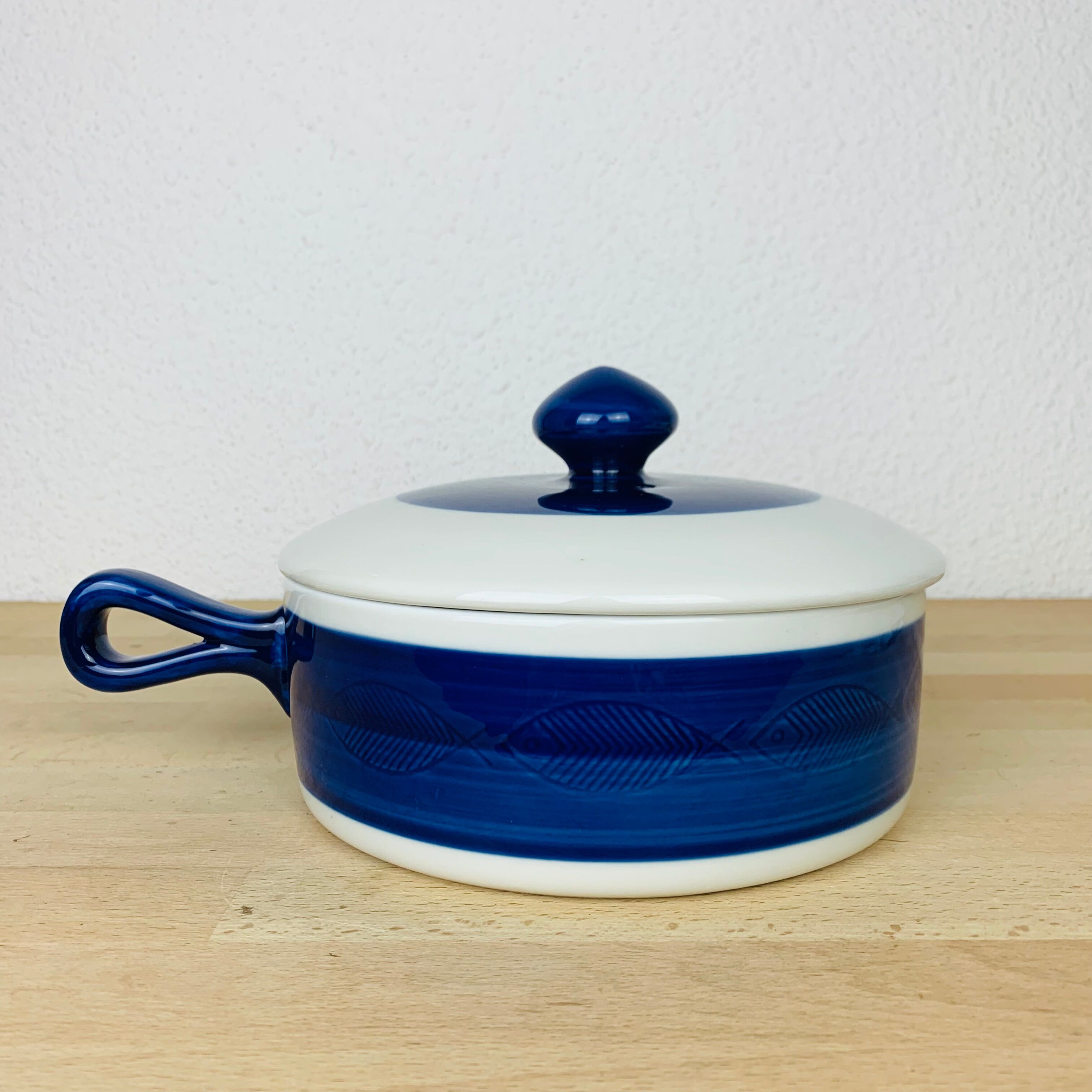 Koka ceramic pan serving dish by Rörstrand Sweden, Scandinavian
