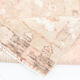 Faded red and beige vintage runner rug 322x85cm