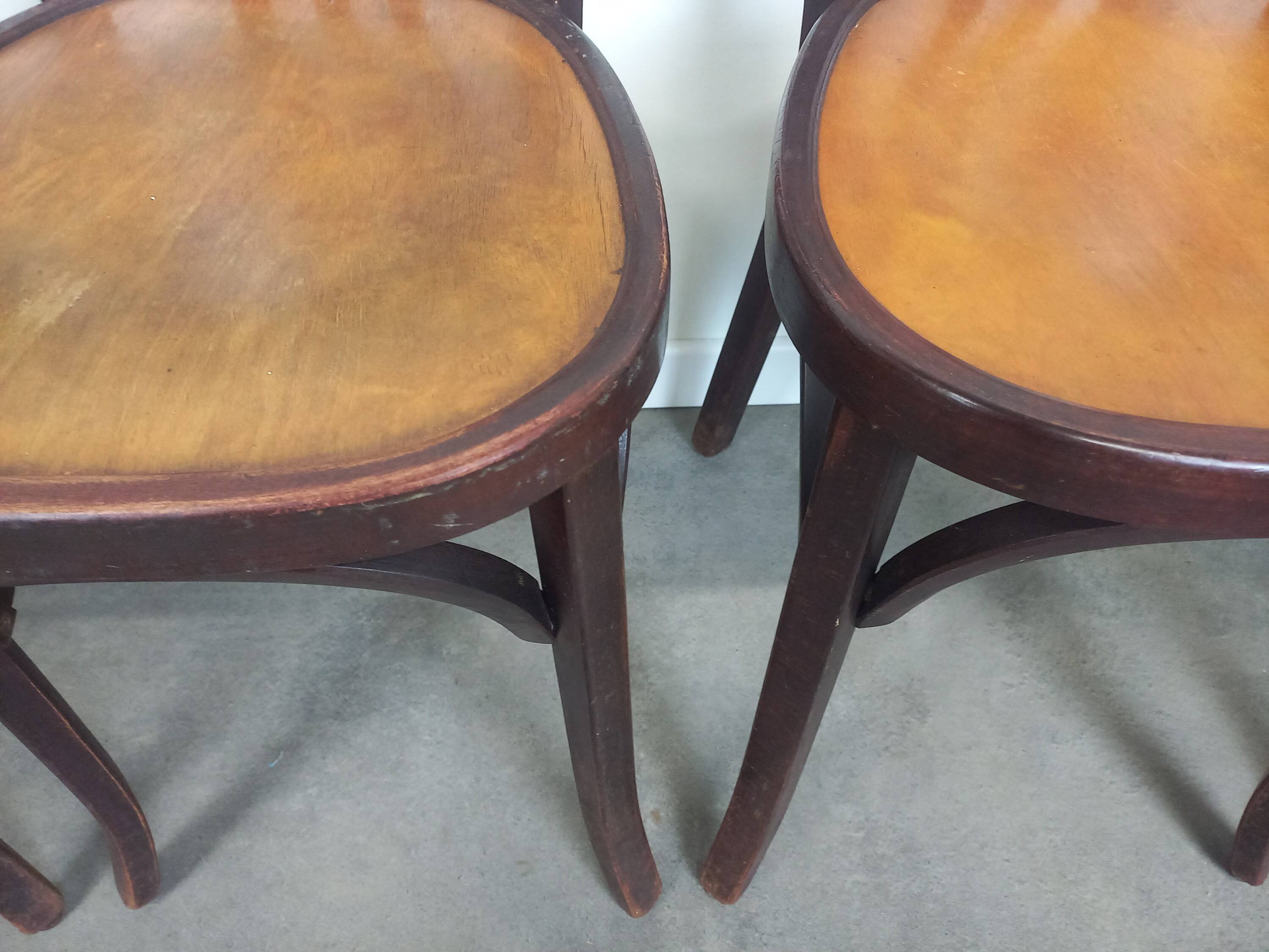 6 Baumann bistro chairs