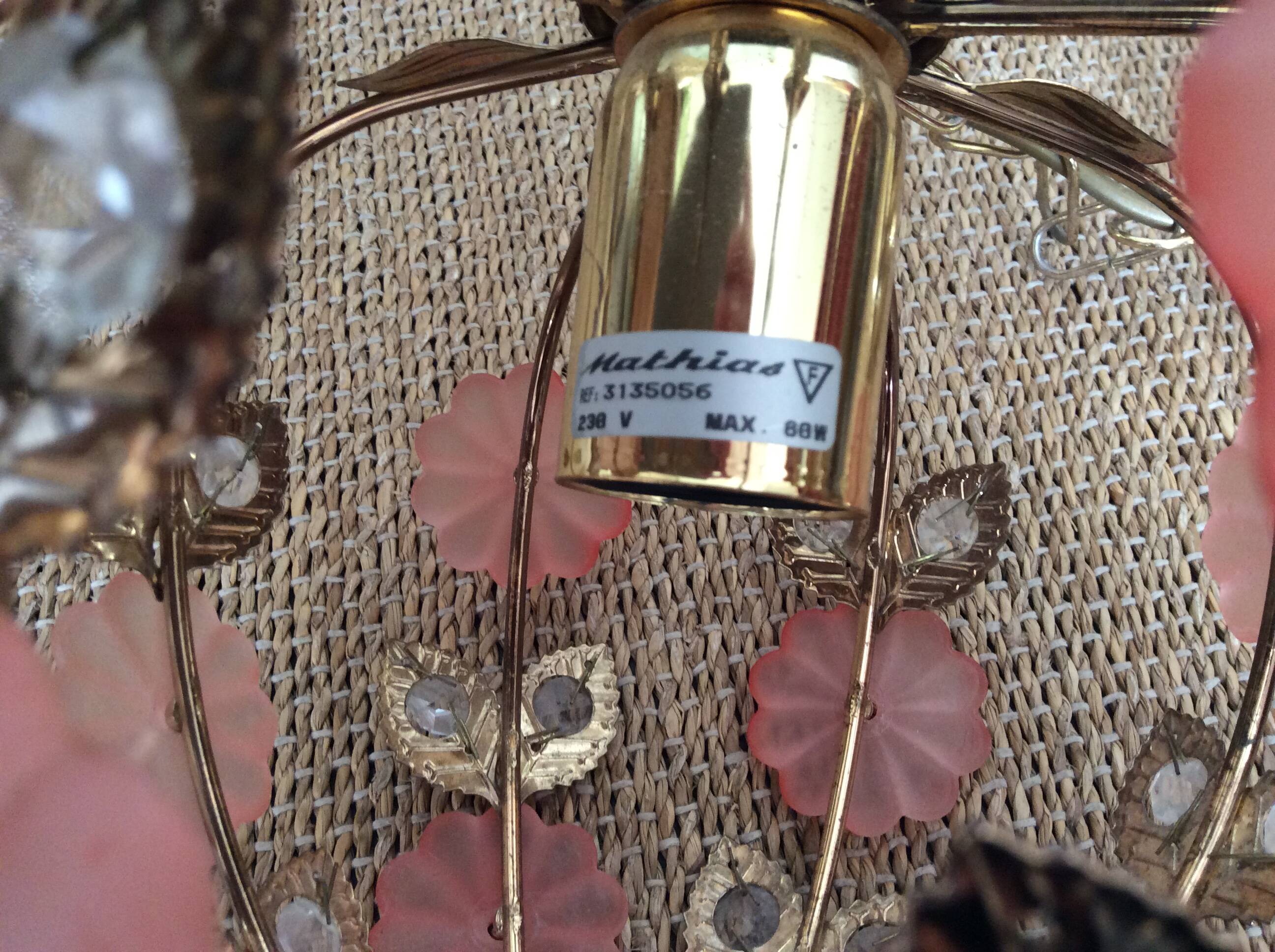 Vintage pendant light