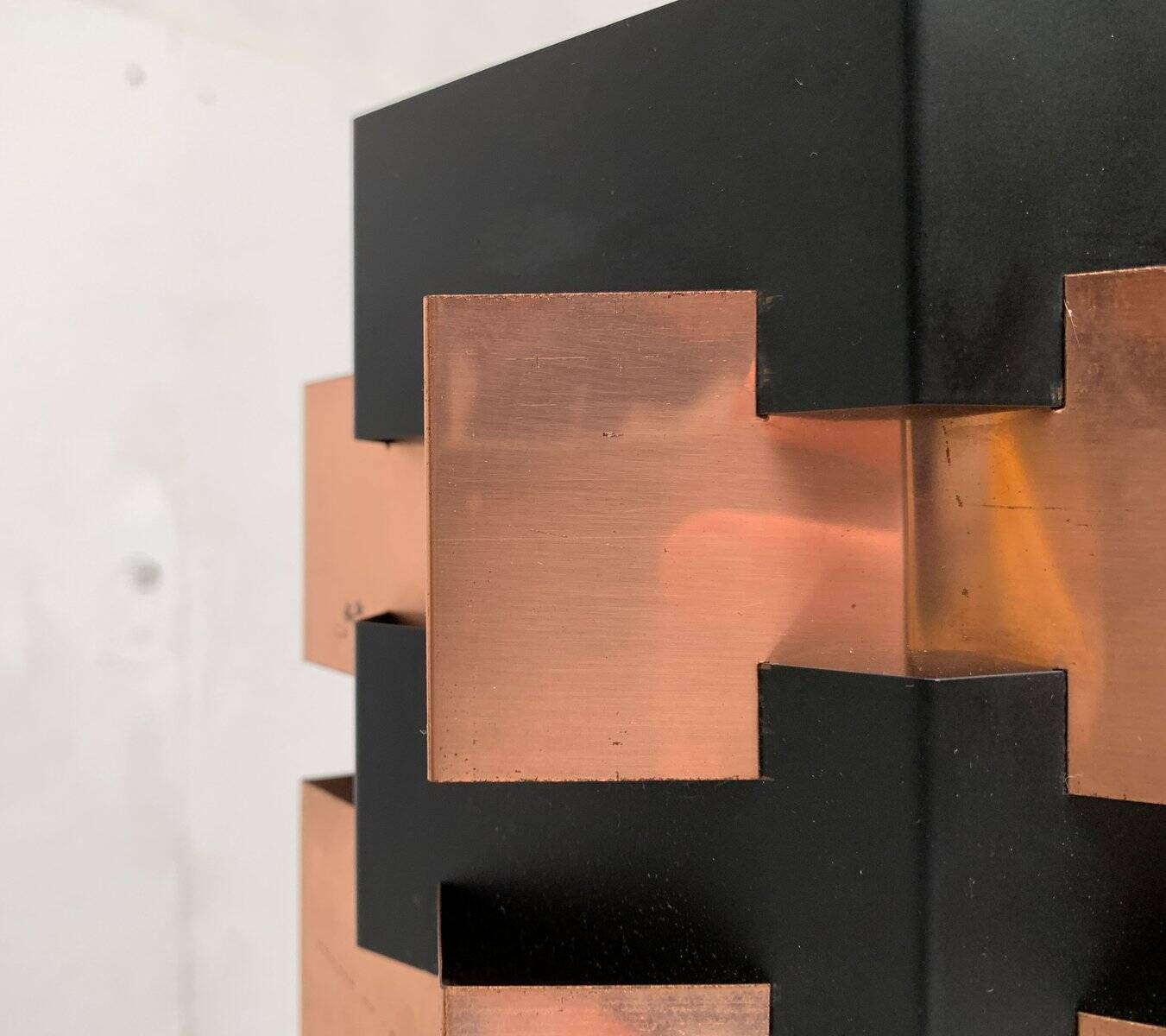 Danish copper pendant light from the mid-century by Lyfa, 1960s.