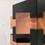 Danish copper pendant light from the mid-century by Lyfa, 1960s.