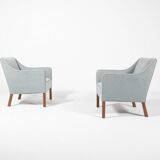Set of two Danish Modern club chairs from Einar Larsen, 1950’s