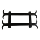 Riveted wrought iron trivet dlg Atelier Marolles 1960
