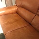 Roche & Bobois leather lounge set