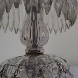 Napoleon III chandelier with crystal pendants, signed Portieux 19th century