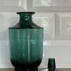 Art Deco glass bottle flask