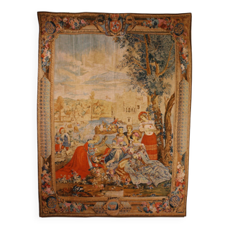 Tapisserie Au Pochoir- l'Allégorie Du Printemps