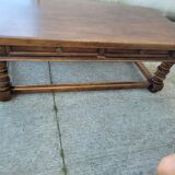 Solid oak coffee table
