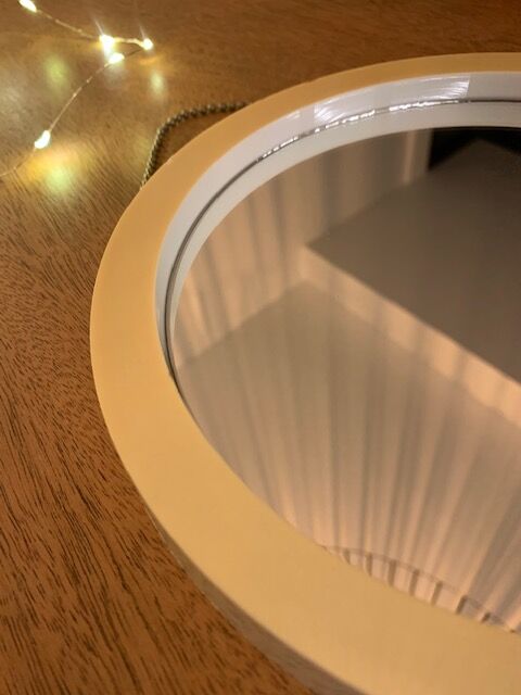 Miroir années 50 - 12cm