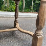 Table à manger de ferme extensible rénovée en bois 260cm du 19ème