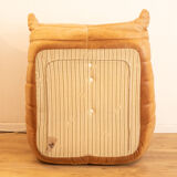 Togo 3-seater sofa and leather chair By Michel Ducaroy for Ligne Roset