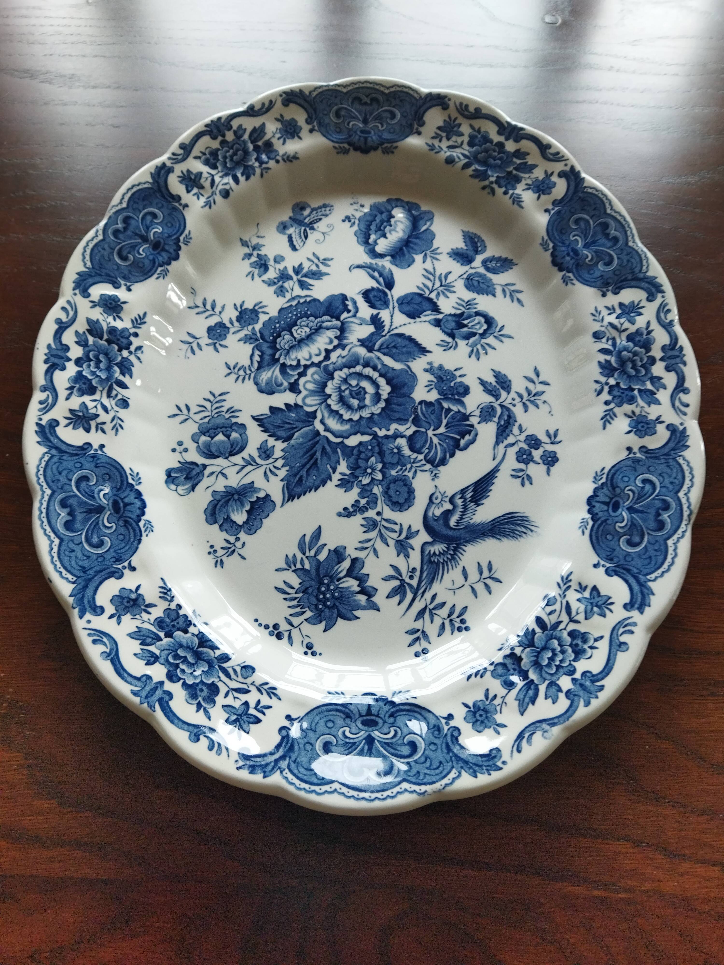 English oval dish "Windsor" Ridgway