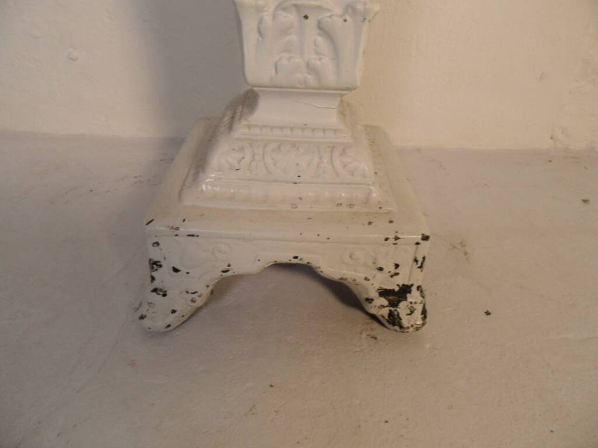 Antique column console