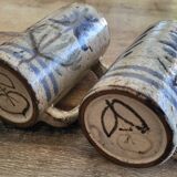 Pair of mugs Gustave Reynaud-ceramics Le Mûrier- 1950s/60s