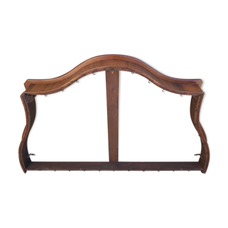 Ciel de lit Louis Philippe en noyer