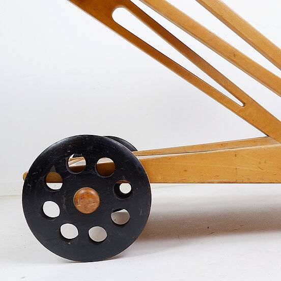 "Mobilo PE03" Serving Trolley by Cees Braakman for Pastoe, 1950s