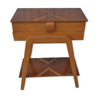 Vintage sewing basket