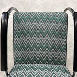 Tubular steel armchair by Tubax