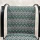 Fauteuil en acier tubulaire par Tubax