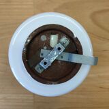 Opaline ceiling lamp