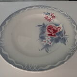 Set bowl and round dish Digoin Sarreguemines