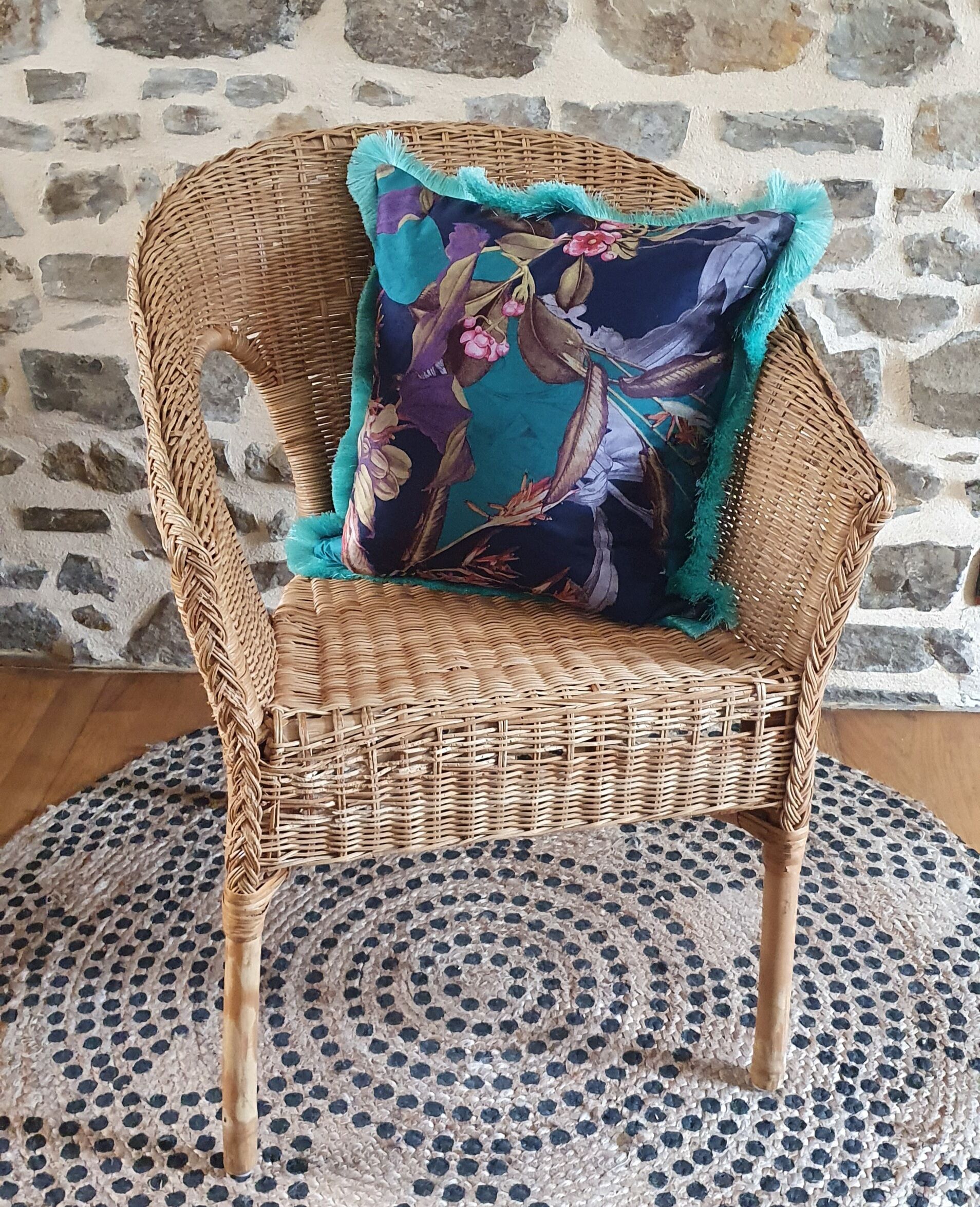 Fauteuil en rotin