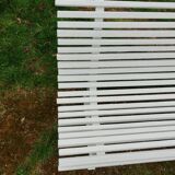 Banc de jardin ancien avec pieds en fer