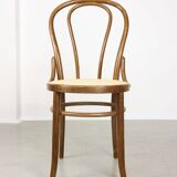 Chaise de bistrot vintage en bois courbé