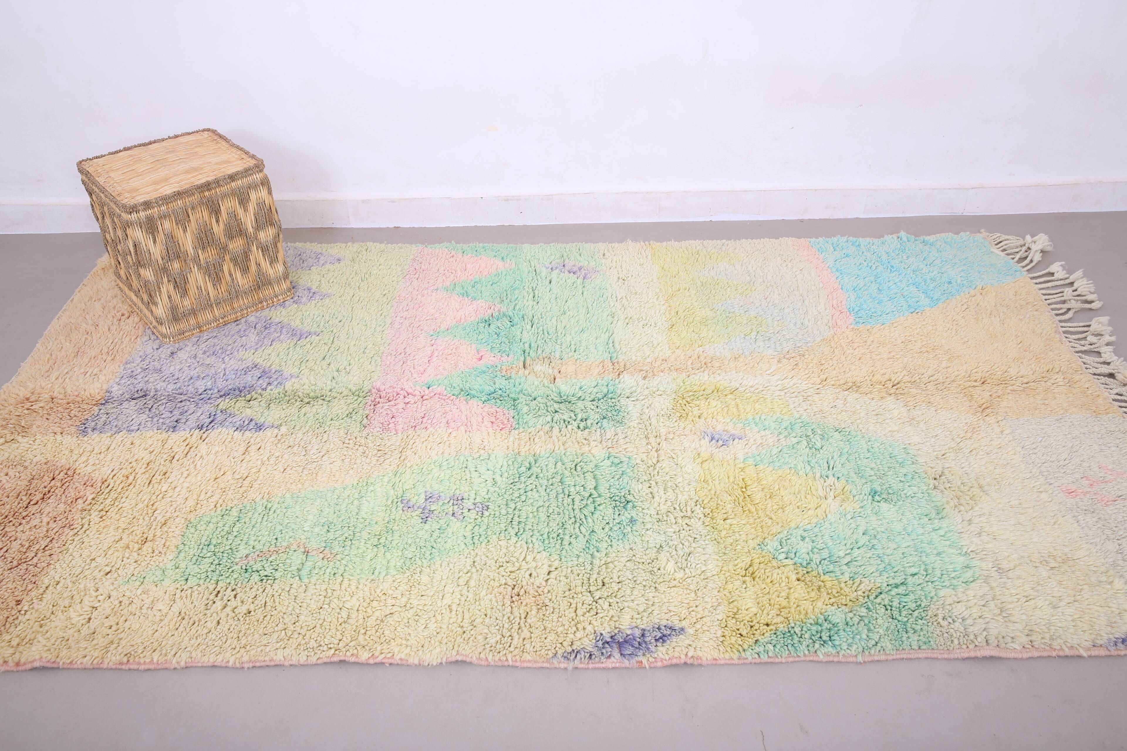 Vintage Boujaad Rug 157 x 270 - Vintage moroccan rug - Berber Wool Rug