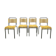 Set of 4 chairs scoubidou