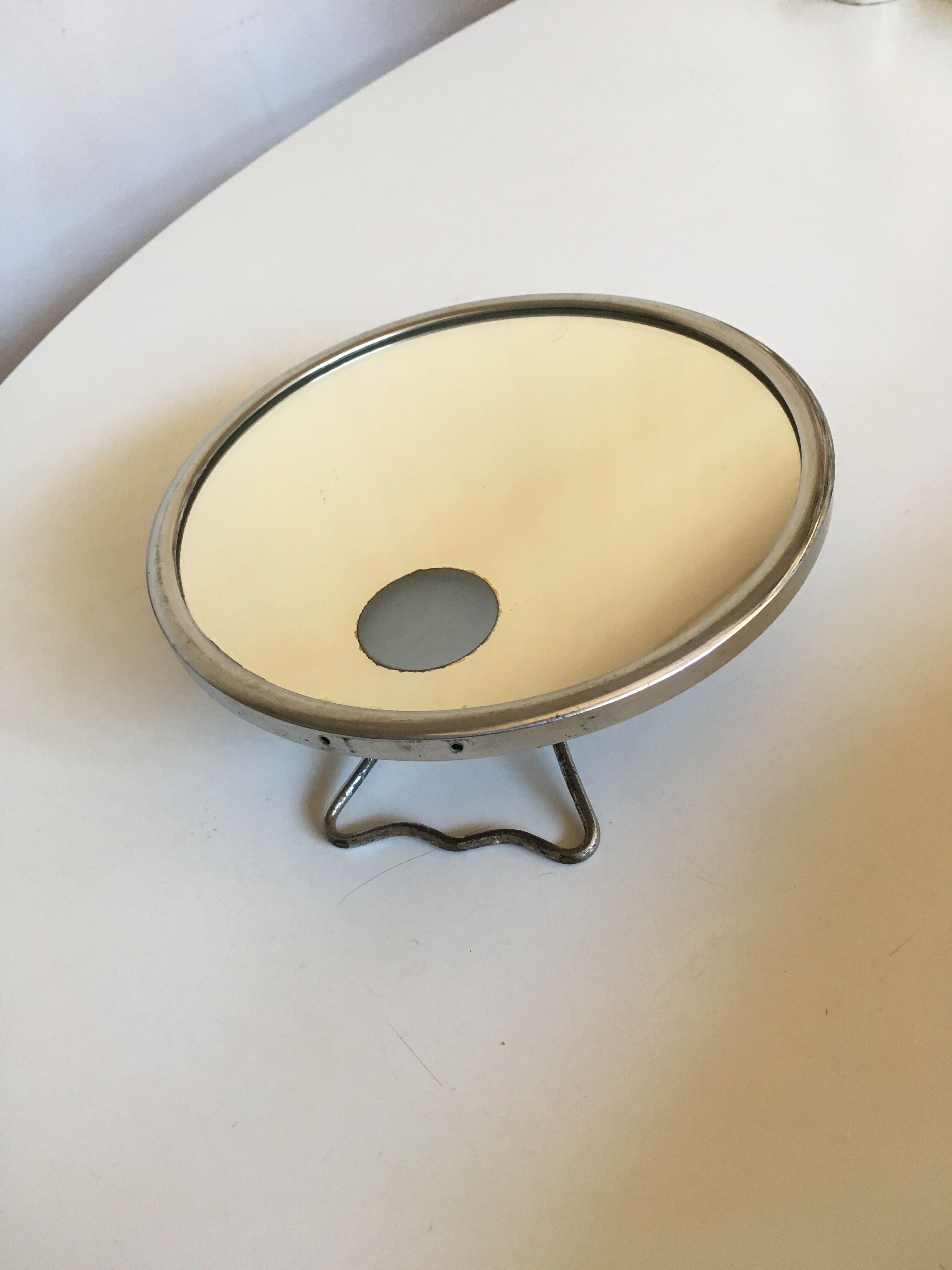 Chrome bathroom mirror Brot Mirophare