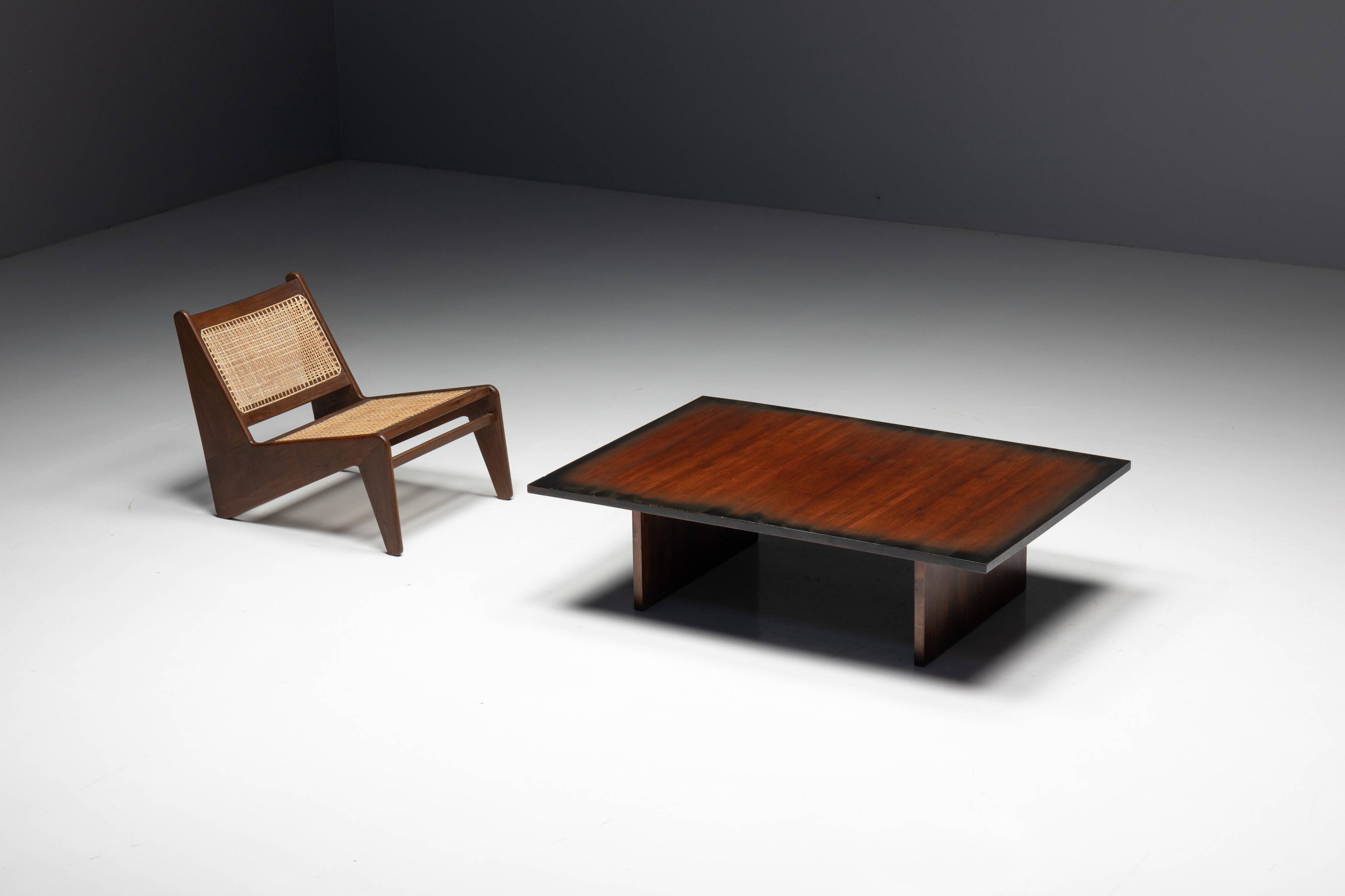 Bamboo Coffee Table by Axel Vervoordt, Belgium, 1980s