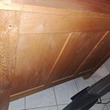 Solid wood TV stand