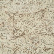 Tapis beige turc en laine tissé à la main 165 cm x 267 cm